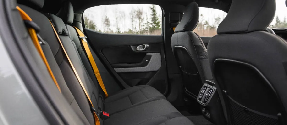 Intérieur confortable de la berline